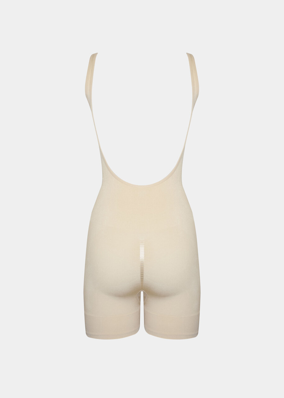 Magic BodyFashion Body Shaper For Women Tummy Waist Control Open Back  Bodysuit Thong