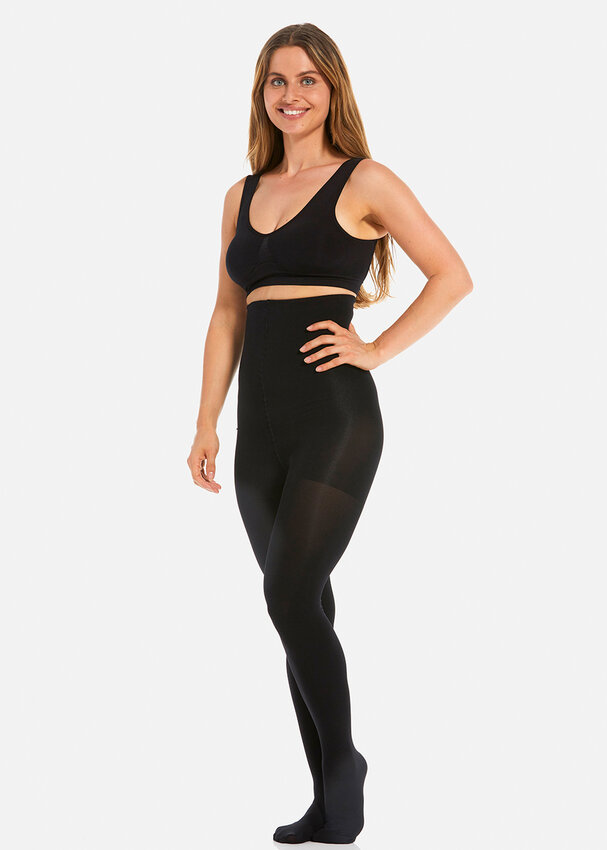 Magic Body Fashion MAGIC Bodyfashion Incredible Legs Shaping Tights (Black  Trendy) Women's Underwear - ShopStyle Shapewear